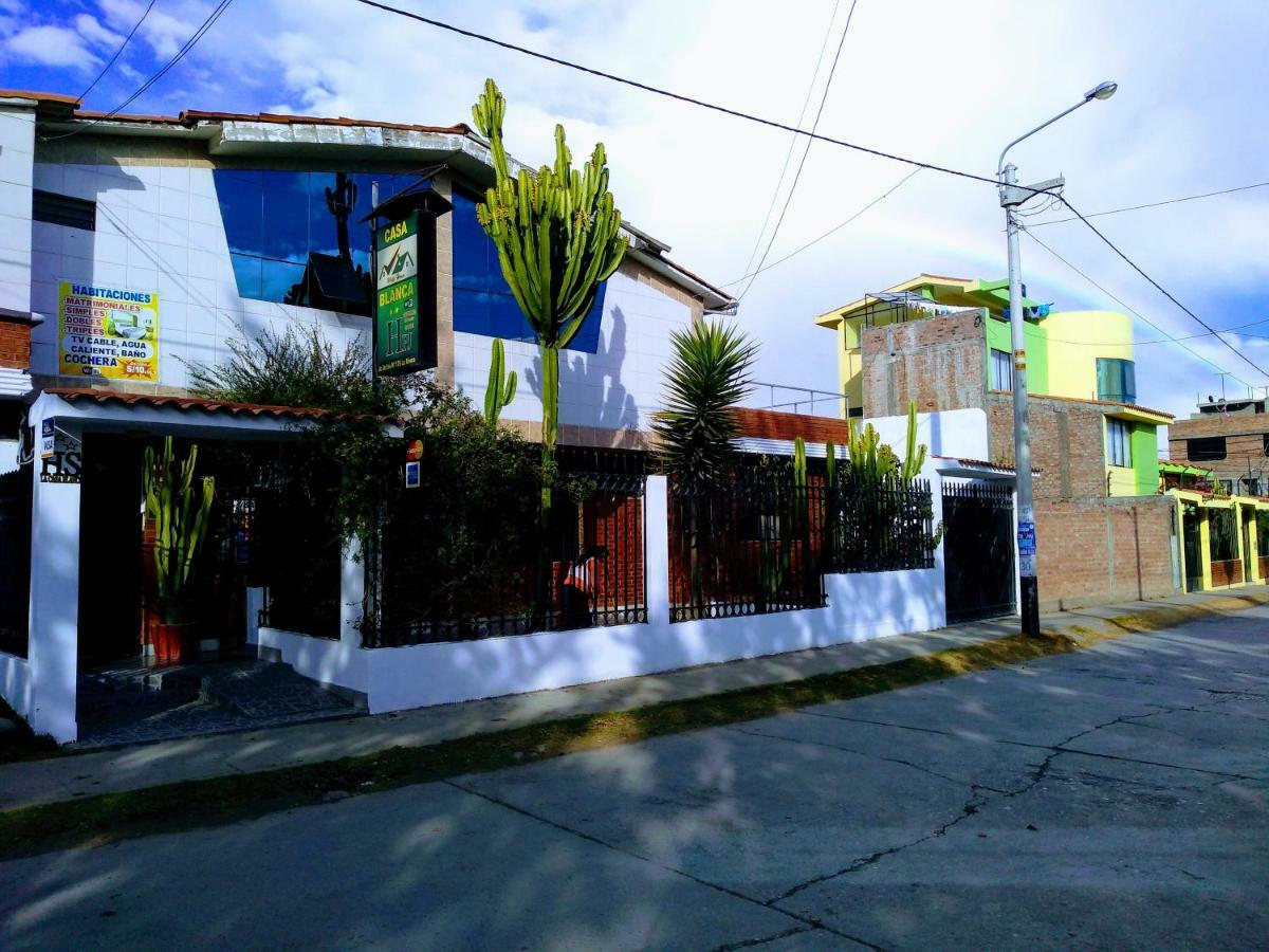 Casa Blanca Hospedaje Huamancaca Buitenkant foto