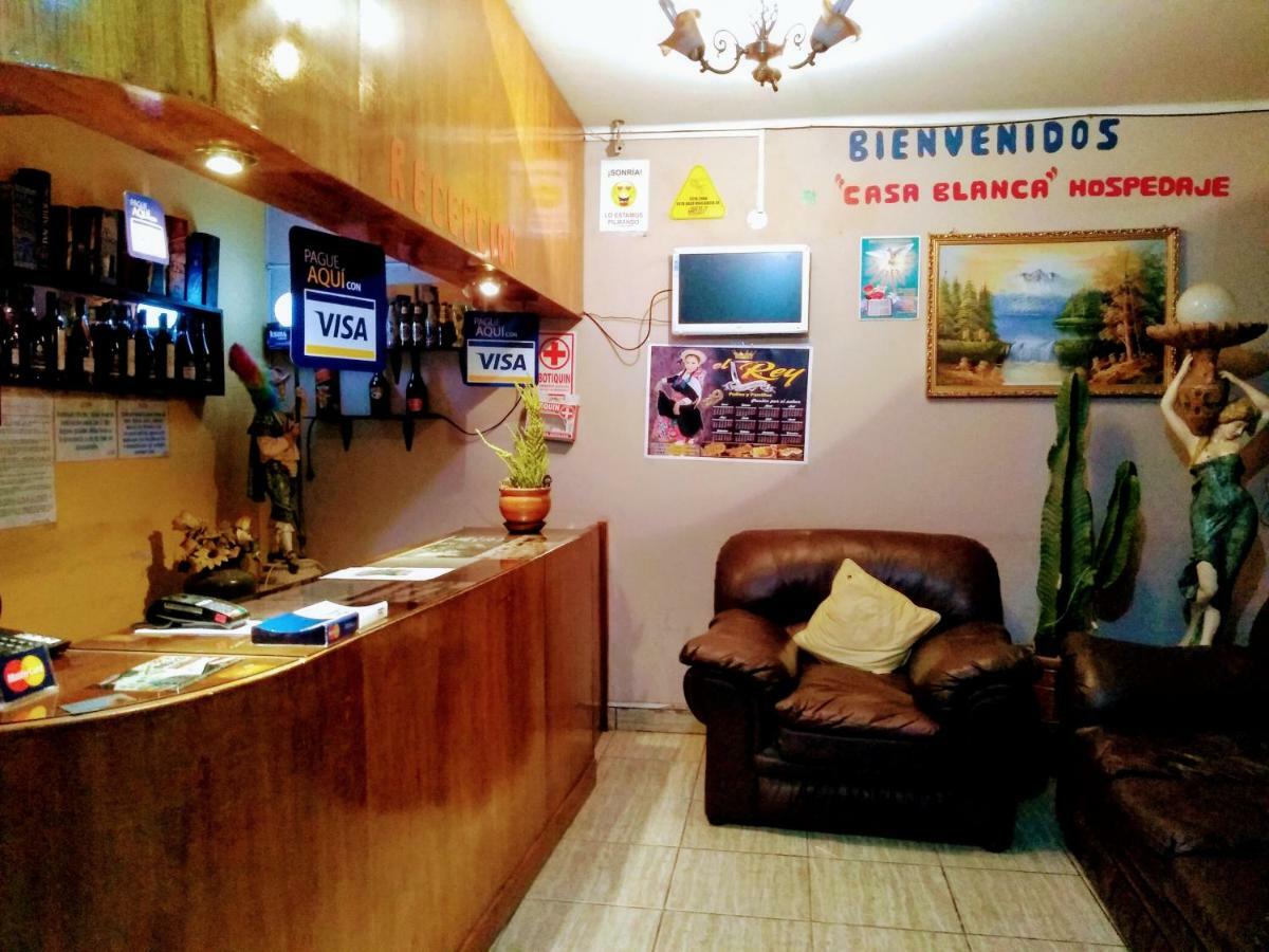 Casa Blanca Hospedaje Huamancaca Buitenkant foto