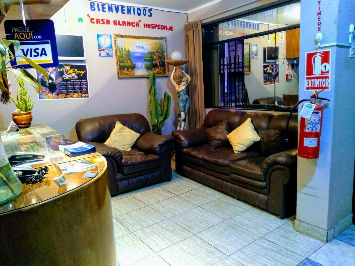 Casa Blanca Hospedaje Huamancaca Buitenkant foto